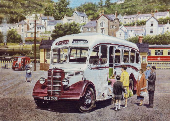 Bedford OB at Goodwick railway station